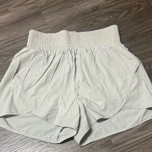 Women's Athletic Light Gray Shorts
